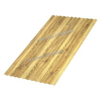 Профнастил стеновой МП-18x1100 ECOSTEEL текстурированный 0.45 ЗолотойДуб