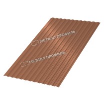 Профнастил стеновой МП-10x1100 Purman 0.5 Argiliite