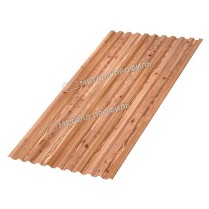 Профнастил стеновой C-21х1000 ECOSTEEL текстурированный 0.5 Кедр