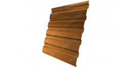 Профнастил стеновой GL-20 Print Elit double 0.5 Golden Wood