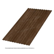 Профнастил кровельный МП-18 ECOSTEEL 0.5 Мореный Дуб
