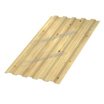 Профнастил кровельный НС-35x1000 ECOSTEEL двусторонний 0.5 Сосна