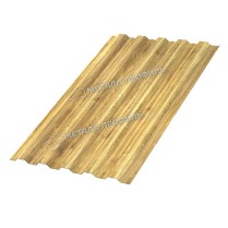 Профнастил кровельный НС-35x1000 ECOSTEEL текстурированный 0.5 ЗолотойДуб