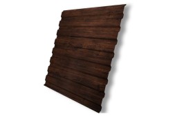 Профнастил стеновой C-21х1000 Print Premium double 0.5 Cherry Wood