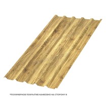 Профнастил стеновой МП-35x1035 ECOSTEEL матовый 0.5 ЗолотойДуб