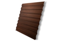 Профнастил стеновой C-21х1000 Print Elite 0.5 Choco Wood